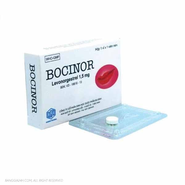 Giá Thuốc tránh thai khẩn cấp Bocinor