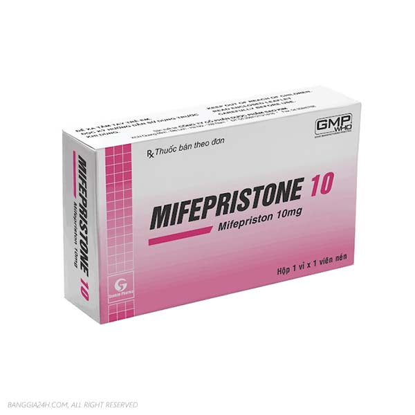 Giá thuốc tránh thai khẩn cấp Mifepristone 10mg