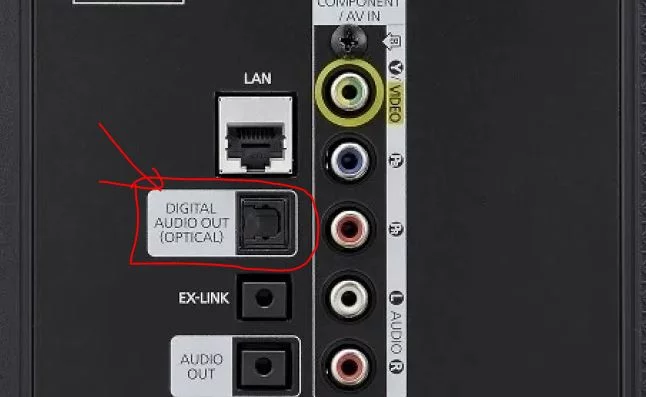 kết nối tivi samsung với loa ngoài bằng optical
