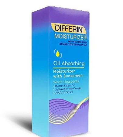 Differin Oil Absorbing Moisturizer with Sunscreen