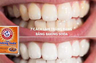 cách làm trắng răng bằng baking soda